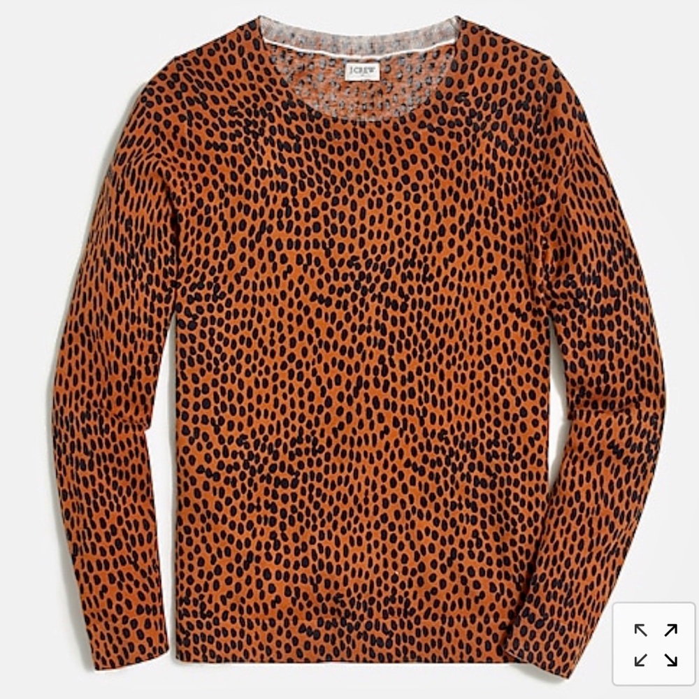 NWT Medium J.Crew Oncilla Cotton Teddie Sweater